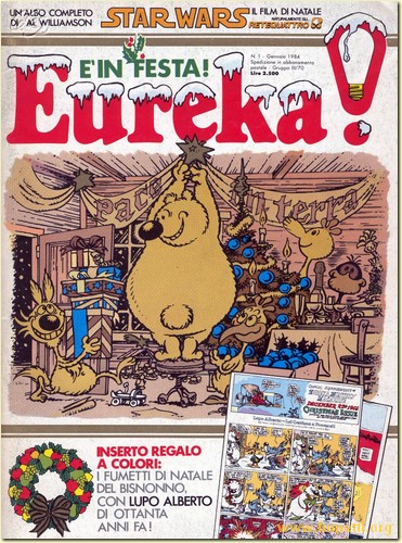 Eureka 1 gen 1984 Silver e Castelli copertina natalizia.jpg